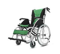 Silla de ruedas plegable con función de freno y bloqueo, cinturón de seguridad y diseño anti-inclinación en la parte trasera, hace que su familia se sienta más cómoda, portátil