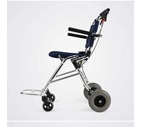 Silla de ruedas,Plegable Conducción Médica Adultos Suplementos Médicos, Ancianos Manual Ancianos Discapacitados Portátil Viaje Niños Trolley Pequeño