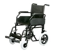 Silla de ruedas plegable de acero de asiento 50 cm