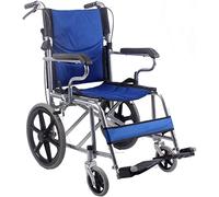 Silla de ruedas plegable, dispositivo de movilidad ligero para personas mayores, discapacitados y discapacitados, patinete de viaje portátil ultraligero