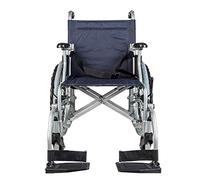 Silla de ruedas plegable liviana, silla de ruedas manual portátil multifuncional ancianos discapacitados Hdh, portátil
