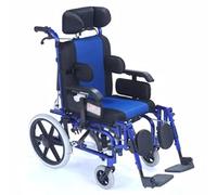 Silla de Ruedas Plegable Liviana, Silla de Transporte para Adultos, portátil Extra Ancha con Freno de Mano y reposapiés, Adecuada para Personas Mayores