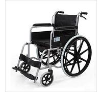Silla de ruedas,Plegable Manual Multifunción Hogar Ancianos Discapacitados Scooter Walking Aids