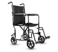 Silla de ruedas plegable Silla de Ruedas Autopropulsada Silla de Ruedas de Transporte Plegable Silla de Ruedas de Aluminio for discapacitados Handiness Brougham for Puede soportar 200 kg Ayuda al tran