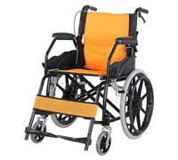 Silla de ruedas plegable Silla de ruedas plegable Silla de ruedas ligera y plegable Sillas de ruedas domésticas portátiles ultraligeras for personas mayores discapacitadas Ayuda al transporte