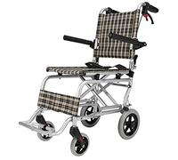 Silla de ruedas portátil cómoda para exteriores, máquina de desplazamiento de silla de ruedas de transporte móvil autopropulsada, camarero ultraligero, aleación de aluminio plegable con apoyabrazos a