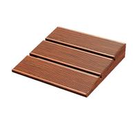 Silla de ruedas portátil de madera antideslizante p - 8/10/15/20 cm de alto umbral de acceso p para Ga & li Aid (50 x 50 x 10 cm) - Solut de fácil entrada