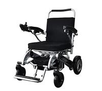 Silla de ruedas portátil de moda Silla de ruedas de ayuda para la movilidad plegable, ligera, abierta y rápida, potente batería de iones de litio de doble motor, segura y fácil de conducir para d