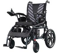 Silla de ruedas portátil de moda, sillas de ruedas eléctricas motorizadas plegables, potente silla de ruedas de doble motor, liviana, solo 34 kg, resistente, doble motor, plegable para discapacit