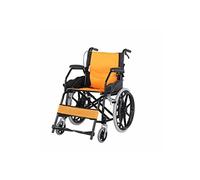 Silla De Ruedas Portátil Móvil Doméstica De Transporte Plegable Con Reposabrazos Y Correa Para Las Piernas Ayuda De Movilidad Para Usuarios Discapacitados Y Ancianos Con Discapacidad Física