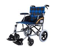 Silla de ruedas,Scooter antiguo plegable Manual de aleación de aluminio para discapacitados rodamiento de cuatro ruedas Wei100Kg plegable