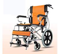Silla de ruedas Silla de ruedas autopropulsada, Silla de ruedas cómoda de tránsito para independencia o comodidad del cuidador Dispositivo de movilidad manual para personas mayores