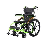 silla de ruedas Silla de ruedas de aleación de aluminio, silla de ruedas plegable, sillas de ruedas de transporte, silla de ruedas plegable ligera para ancianos, silla de paseo Manual para discapacitados silla de ruedas de playa