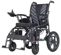 Silla de ruedas, silla de ruedas eléctrica for personas mayores discapacitadas que viajan Silla de ruedas ligera y plegable, silla de ruedas totalmente de aluminio, tamaño: 102 * 115 cm