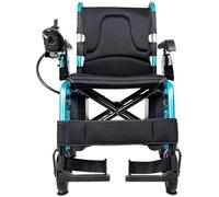 Silla de ruedas, silla de ruedas eléctrica plegable de aleación de aluminio for personas mayores, fácil de almacenar y transportar