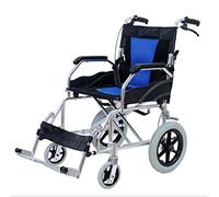 Silla de ruedas, silla de ruedas plegable, ligera, para personas mayores, discapacitadas, inflable gratis, manual para discapacitados, carretilla de avión de viaje portátil, portátil