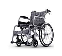 silla de ruedas Silla de ruedas plegable Silla de ruedas de aluminio Silla de ruedas de transporte Silla de ruedas ligera y plegable para ancianos discapacitados silla de ruedas de playa