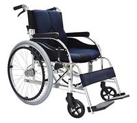 Silla de ruedas,Transporte Médico 13,6Kg Plegable Ergonómico Cómodo Reposabrazos Pata 100Kg Cojinete De Carga 40 * 42Cm Ancho Del Asiento Manual Rojo