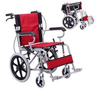 Silla de ruedas,Transporte portátil Aleación de aluminio Ancianos discapacitados Soporte Trolley Walking Aids