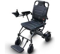Silla De Ruedas Ultraligera Para Personas Mayores, Plegable, Liviana Y Que Se Puede Abordar En El Avión, Scooter Manual Empujado A Mano Para Personas Mayores Discapacitadas,A