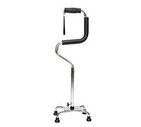 Silla de ruedas, vieja de cuatro pies, antideslizante, azul/plata, muletas multifunción antiguas, bastón antideslizante con hospital, es muy amable de tu parte