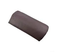 Silla de salón al aire libre Almohada reposacabezas 36x16cm Soporte suave | Relleno de poliéster suave, curva ergonómica del cuello, reduce la tensión, tamaño 36 x 16 cm, marrón burdeos y verde