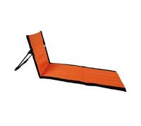 Silla de salón de playa, ligera y plegable, impermeable, cómoda esterilla de sol para adultos, compacta y relajante, silla de exterior duradera para viajes al patio trasero de billar