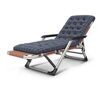 Silla de salón extra ancha, portátil, plegable, resistente, reclinable, cómoda, para jardín, 72 cm, color rojo, perfecta para relajarse