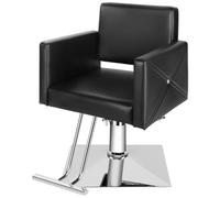 Silla de salón hidráulica profesional con rotación de 360°, color negro, para peluquerías y barberías, diseño para Ultimate t and Sle