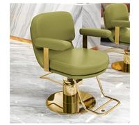 Silla de salón para estilista, equipo hidráulico de spa de belleza con reposabrazos de acero inoxidable