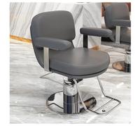 Silla de salón para estilista, equipo hidráulico de spa de belleza con reposabrazos de acero inoxidable