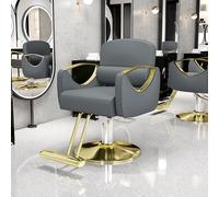 Silla de salón para estilista silla de peluquero resistente silla de estilista con bomba hidráulica silla de pelo giratoria de 360 grados equipo de belleza spa para estilista mujer hombre(G)