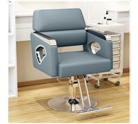 Silla de salón para estilistas de peluquería, giratoria 360°, altura ajustable, diseño hidráulico, capacidad de 200 kg para salones de belleza y salones de tatuajes