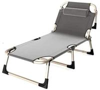 Silla de salón plegable para patio, playa y jardín, reclinable, para balcón y noon break, cómoda al aire libre, estilo y portátil