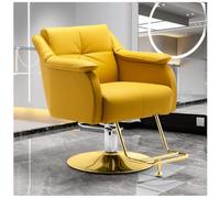 Silla de salón profesional con rotación de 360° y bomba hidráulica, altura ajustable, taburete de peluquería de piel sintética negra para peluquerías, salones de belleza y spas