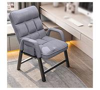 Silla de salón, silla tapizada con reposabrazos y bolsillos laterales, sofá de sala de estar contemporáneo para adultos, asiento de ocio interior, color azul