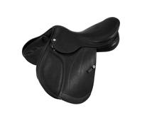 SILLA DE SALTO FLORENCE CON MADERA Y PIEL