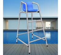 Silla de salvavidas comercial para piscina y playa, equipo de seguridad antiarañazos para natación, salvavidas, diseño duradero y resistente a la intemperie, equipo esencial para salvar vidas