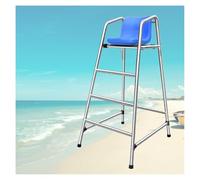 Silla de Socorrista de Piscina, Sillas de Salvavidas for Piscinas: con Asiento cómodo for Lagos y Playas(H 150cm+Seat)
