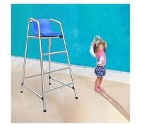 Silla de Socorrista de Piscina, Sillas Salvavidas de Acero Inoxidable 304 for Piscinas, Ideales for Parques Infantiles, Lagos y Piscinas de Playa.(Medium (59.1inch/150cm))
