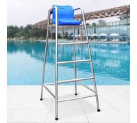 Silla de socorrista para Piscinas de Parques acuáticos, 120/150/180 cm de Altura. Sillas de socorrista Profesionales, con Capacidad de Carga para Piscinas, Asiento de observación para árbitr