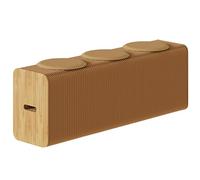 Silla de sofá plegable, banco versátil para manualidades, mesa auxiliar multiusos, taburete para cambio de zapatos, banco de cama, diseño de panal