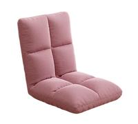Silla de suelo ajustable con soporte para la espalda, reclinable ligera para el hogar, perfecta para jugar, leer, meditar y descansar, fácil de mover