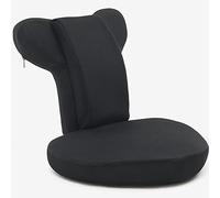 Silla de suelo con soporte de respaldo, tumbona plegable para suelo, asiento acolchado, silla tatami de meditación, sofá de suelo, el respaldo se puede ajustar en 5 ángulos, se puede aplanar (color