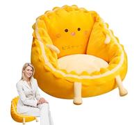 Silla de suelo Cushion, Soft Chair Cushion, Comfortable Seat Cushion, Comfy Chair Cushions, Cute and Comfy Floor Chairs Cushions with Back, Perfect for Relaxing the Floor or Sitting Comfort
