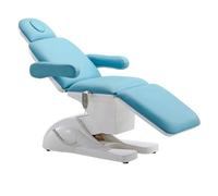 Silla de tatuaje eléctrica para esteticistas, silla de spa profesional resistente con USB y puerto de carga directa para tratamientos de belleza, faciales y masajes
