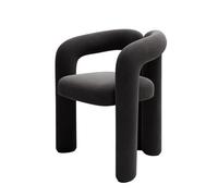 Silla de tocador moderna de terciopelo, juego de mesa de comedor redonda con sillas que ahorran espacio, asientos tapizados de terciopelo para cocina, ideal para 2-4 personas, diseño moderno, perfecto