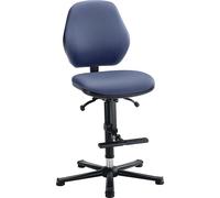 Silla de trabajo bimos, contacto permanente, con tacos y estribo