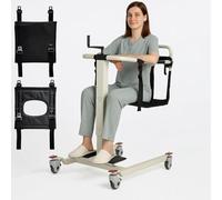 Silla de transferencia de pacientes, elevador de pacientes para el hogar, silla de ruedas para el hogar y el coche, silla elevadora portátil para pacientes, silla de ruedas para el hogar, ayuda de
