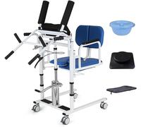 Silla de traslado con elevador de pacientes, silla de ruedas hidráulica con elevador de pacientes para el hogar, silla de traslado portátil con elevador, silla de traslado con elevador de pacientes pa